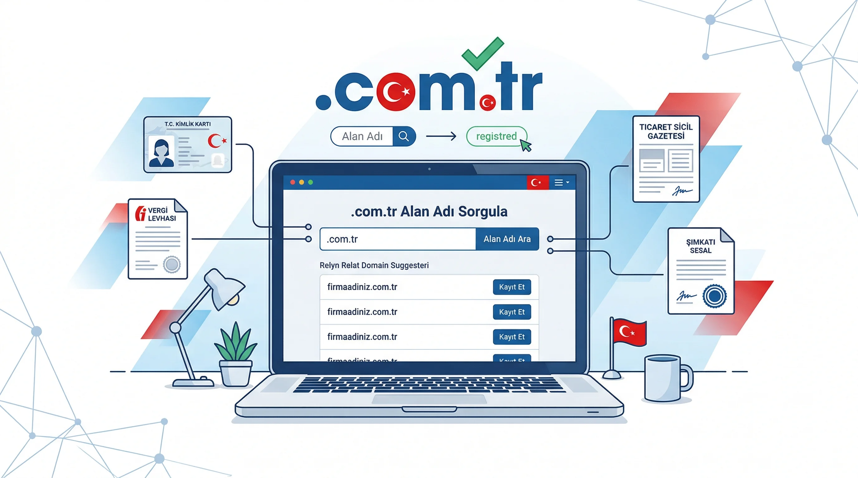 .tr Uzantılı Alan Adı Alma Şartları ve Belge Gereksinimleri